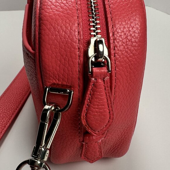 Kate Spade Astrid - Peach Melba Pink Leather Camera Bag Crossbody - Picture 8 of 11